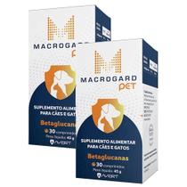 Kit 2 Macrogard Pet com 30 Comprimidos