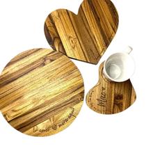 Kit 2 Mãe - Pires Mãe + Tábua Coração Mãe + Tábua Bolo