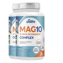 Kit 2 Mag10 Complex Unilife 90 Cápsulas Kit 2 Mag10 Complex Unilife 90 Cápsulas