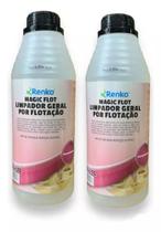 Kit 2 Magic Flot Renko Limpador Geral Por Flotação 1l