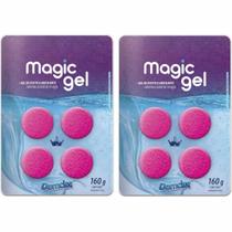 Kit 2 MAGIC GEL PASTILHA CLARIFICANTE PISCINA - DOMCLOR