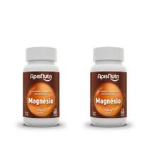 Kit 2 - Magnésio - 60 Cápsulas -Dna Verde - Apisnutri