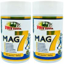 Kit 2 Magnésio 7 em 1 240cápsulas - Rei Terra