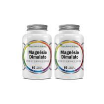 Kit 2 Magnésio Dimalato 2x60 cápsulas Flora Nativa