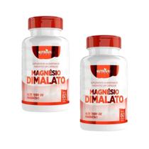 Kit 2 Magnésio Dimalato 60 Cápsulas Kit 2 Magnésio Dimalato 60 Cápsulas