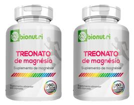 Kit 2 Magnésio L-treonato 500mg Capsulas Suplemento Vitamina