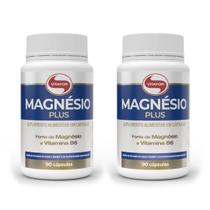 Kit 2 magnésio plus - 90 cápsulas - vitafor