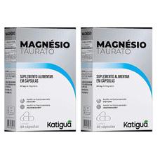 Kit 2 Magnésio Taurato 60 Cápsulas - Katigua