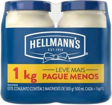 kit 2 Maionese Hellmann's tradicional 500g kit 2 Maionese Hellmann's tradicional 500g