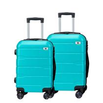 Kit 2 Mala De Viagem 18 E 20 Polegadas 10Kg Bordo M1 Kit 2 Mala De Viagem 18 E 20 Polegadas 10Kg Bordo M1