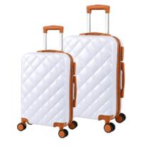 Kit 2 Malas de Viagem ABS/PC - Bordo e Grande com Rodinhas 360º