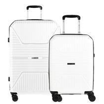 Kit 2 Malas de Viagem Grande e Média PP Prime - Branco