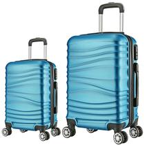 Kit 2 Malas De Viagem Média e Grande Rodas giratórias