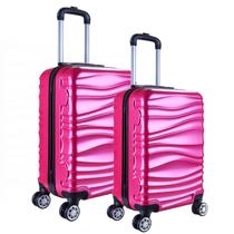 Kit 2 Malas De Viagem Média e Grande Rodinhas giratórias