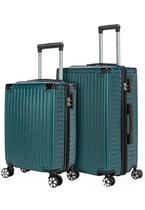 Kit 2 Malas De Viagem Resistente Bordo Abs Rodas 360 com senha Kit 2 Malas De Viagem Resistente Bordo Abs Rodas 360 com senha