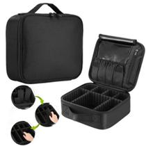 Kit 2 Maleta de Maquiagem e Câmera Profissional Pequena Com Divisórias BL-1110P