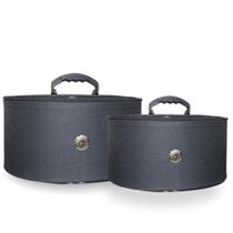 Kit 2 Maleta Nécessaires Frasqueiras De Luxo Maquiagem Premium