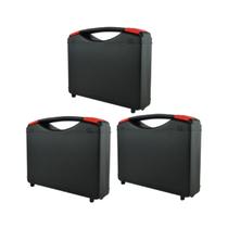 Kit 2 Maleta Plástico Transporte 23x17x4 Armazenamento Equipamentos Reagentes Ma-200 Portátil Instrutherm