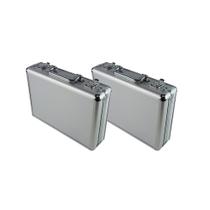 Kit 2 Maleta Transporte Alumínio Retangular 28x22x7 Armazenamento Equipamentos Acessórios Ma-300 Portátil Instrutherm Kit 2 Maleta Transporte Alumínio Retangular 28x22x7 Armazenamento Equipamentos Acessórios Ma-300 Portátil Instrutherm