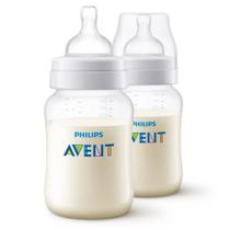 Kit 2 Mamadeiras 260ml Transparente - Philips Avent