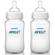 Kit 2 Mamadeiras Avent Classica 330Ml (Bico3) Antic