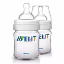 Kit 2 Mamadeiras Classic 125ml +0m Philips Avent