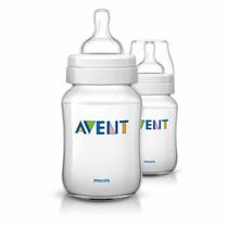 Kit 2 Mamadeiras Classic 260Ml (Bico 2) - Philips Avent