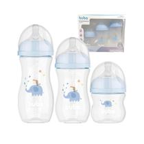 Kit 2 Mamadeiras Easy Flow 120 E 270Ml Elefante ul - Buba