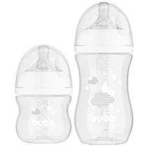 Kit 2 Mamadeiras Easy Flow Bico Ultrasoft Clinicamente Testado 120 270ml Evitam Gases Bebê Buba