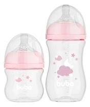 Kit 2 Mamadeiras Easy Flow Nuvem Anticólica 120 e 270ml Buba Kit 2 Mamadeiras Easy Flow Nuvem Anticólica 120 e 270ml Buba