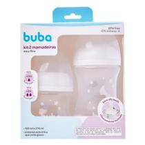 Kit 2 mamadeiras easy flow nuvem branca - buba Kit 2 mamadeiras easy flow nuvem branca - buba