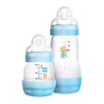 Kit 2 Mamadeiras Easy Start Set 130/260ml Azul - MAM