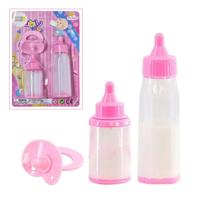 KIT 2 Mamadeiras Mágicas Com Leite Para Boneca + Chupeta Magic Baby Brinquedo Infantil KIT 2 Mamadeiras Mágicas Com Leite Para Boneca + Chupeta Magic Baby Brinquedo Infantil