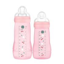 Kit 2 Mamadeiras MAM Easy Active Rosa