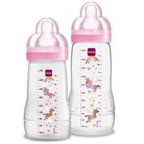 Kit 2 Mamadeiras MAM Easy ACTIVE Set, 270ml e 330ml