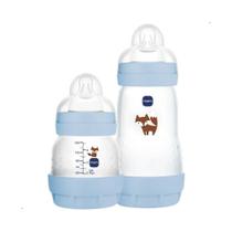 Kit 2 Mamadeiras MAM Easy Start Azul Kit 2 Mamadeiras MAM Easy Start Azul