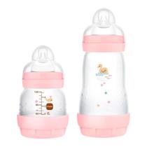 Kit 2 Mamadeiras MAM Easy Start Rosa Kit 2 Mamadeiras MAM Easy Start Rosa