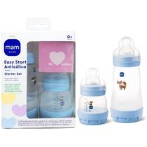 Kit 2 Mamadeiras Mam Easy Start Set 130ml (Bico O Super Lento) e 260ml (Bico 2 Fluxo Médio) Baby MAM Cor:Menino 2 Kit 2 Mamadeiras Mam Easy Start Set 130ml (Bico O Super Lento) e 260ml (Bico 2 Fluxo Médio) Baby MAM Cor:Menino 2