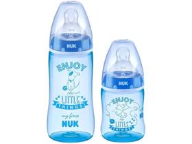 Kit 2 Mamadeiras My 1st 150/300ml First Choice Azul - Nuk