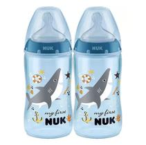Kit 2 Mamadeiras My First 300ml +6m Boys Nuk