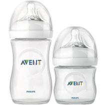 Kit 2 Mamadeiras Philips Avent Pétala 125Ml /260Ml Scd101/01