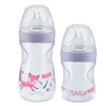 Kit 2 Mamadeiras Smart Flow 150/270ml Lilás Essence NUK