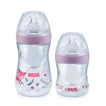 Kit 2 Mamadeiras Smart Flow 150/270ml Rosa Essence NUK