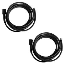 KIT 2 Mangueiras Para Lavadora Alta Pressão 5m Aço - Sanre