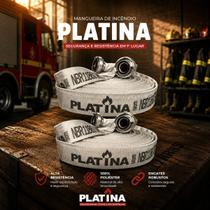 Kit 2 Mangueiras Tipo 1 1 Pol E Meia 30m Platina
