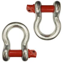 Kit 2 Manilhas Curva 7/8" Pesada - Siva