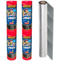 Kit 2 Manta Asfaltica Auto Adesiva Aluminizada 90cm X 10m