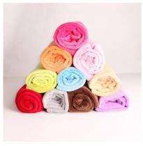Kit 2 Manta Cobertor Pet Sortida 80cm x 100cm Confortável Acabamento Em Bainha