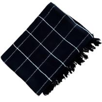 Kit 2 Manta Para Sofa Grande Gigante Casal 2,40m x 1,80m Listrada Algodão