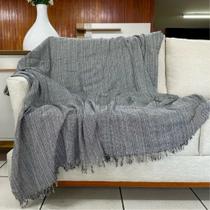 Kit 2 Manta para Sofá Kink Gigante 2 e 3 Lugares 3,00x1,80 Capa Protetor de Sofa Grande de Luxo Cor:Rosa Bebê